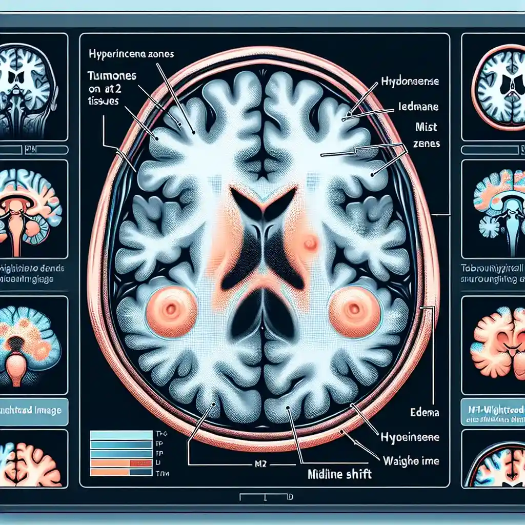Как выглядит опухоль на снимке МРТ